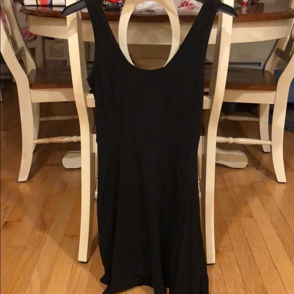 Black Forever 21 lace back Dress